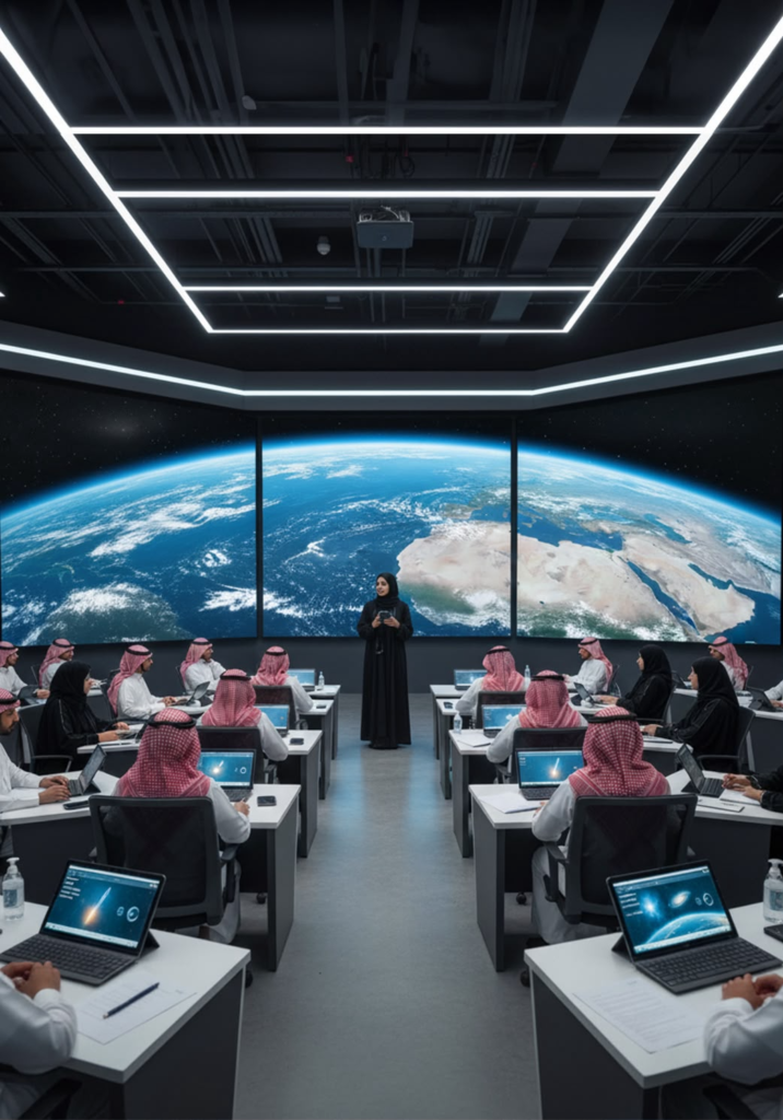 اكادمية الفضاء التابعة لوكالة الفضاء السعودية 