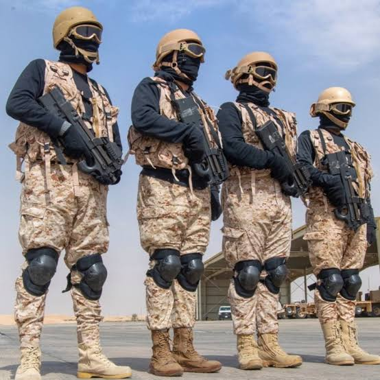 الحرس الوطني السعودي يستعرض فنون القتال